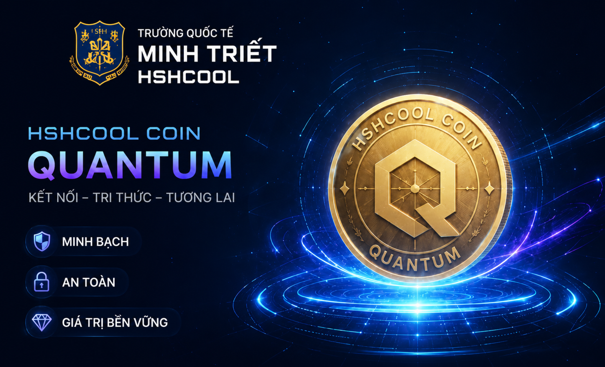 Trường Quốc tế Minh Triết – HSHCOOL COIN QUANTUM